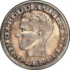 50 Francs - Baudouin I Brussels World`s Fair 1958, Dutch text