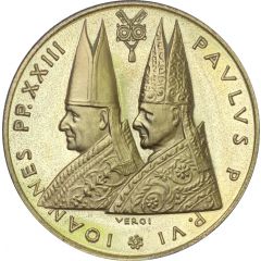 Medal - Closing of the second ecumenical council