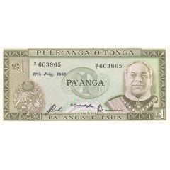 1 Pa`anga - Taufa`ahau