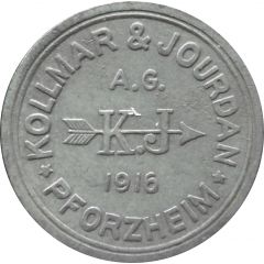 20 Pfennig - Pforzheim Kollmar and Jourdan AG
