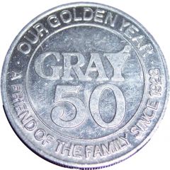 50 Cents - Gray`s Merchant Token