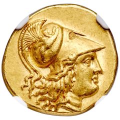 Stater In the name of Alexander III, Arados