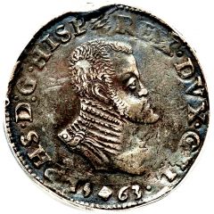 1 Daalder `Philipsdaalder` - Philip II Bust right