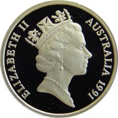 5 Cents - Elizabeth II 3rd Portrait - Masterpieces in Silver Proof