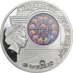 10 Dollars - Elizabeth II Storkyrkan Church