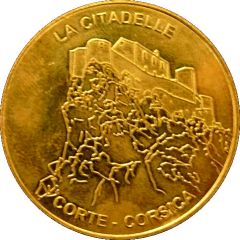 Martineau and National Tokens - La Corse en médailles La citadelle Corté
