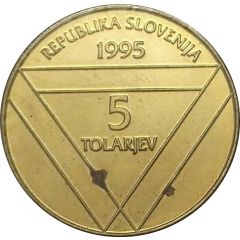 5 Tolarjev Aljaž turret