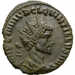 Antoninianus - Quintillus MARTI PACIF, Mars