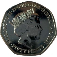 50 Pence - Elizabeth II Queen's 95th Birthday