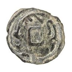 1 Cash - Afrig Pendjikent, Samarqand tamgha to the left