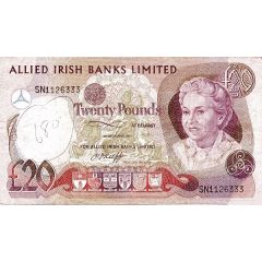 20 Pounds Allied Irish Banks