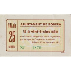 25 Céntimos Bobera