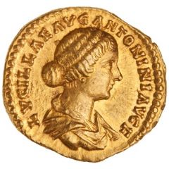 Aureus - Lucilla PIETAS, Pietas