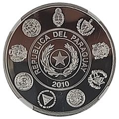 1 Guaraní 1⁄12 Real `First Paraguayan Coin`