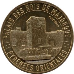 Monnaie de Paris Tourist Token - Perpignan Palais des Rois de Majorque
