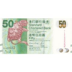 50 Dollars Standard Chartered Bank