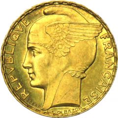 100 francs Bazor essai en cupro-aluminium