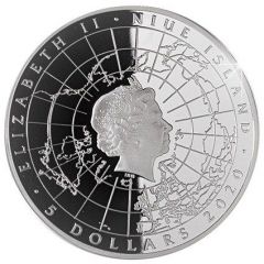 5 Dollars - Elizabeth II Polar Lights
