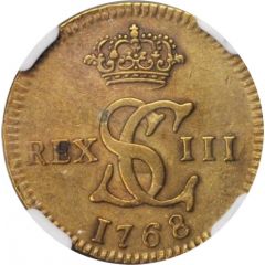 1⁄16 Real - Carlos III Pattern, Brass