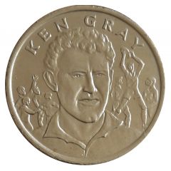 Medal - 15 Great All Blacks Ken Gray