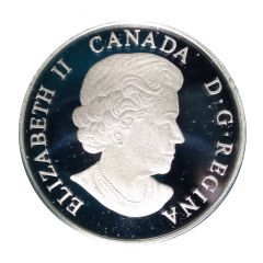 20 Dollars - Elizabeth II Maple Leaves Glow-In-The-Dark