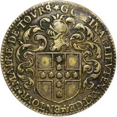 Token - Georges Catinat - Maire de Tours Noblesse et Villes