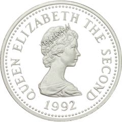 1 Pound - Elizabeth II Brig, Hebe, Silver Proof