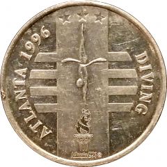 Token - Atlanta 1996 US Olympic Team, General Mills Sponsor Diving