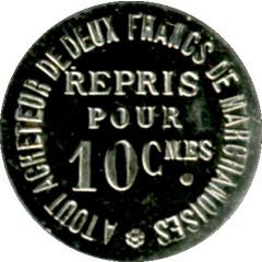 10 Centimes - Au Gagne Petit - Laval [53]