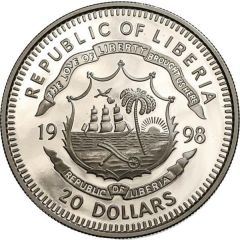20 Dollars Year of the Tiger