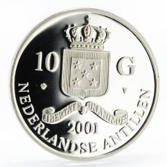 10 Gulden - Beatrix Albert I 20 Francs