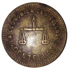 10 Centimos - La Economica Centellense