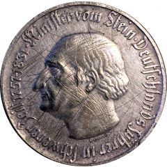 Medal - Minister vom Stein and Annette v. Droste-Hülshoff