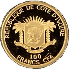 100 Francs CFA Eagle