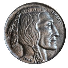 Medal - California State Numismatic Association Buffalo Nickel, Ontario