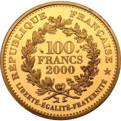 100 Francs Lagriffoul`s Marianne Bust