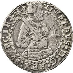 1 Mark `Dalermark` - Gustav Vasa Svartsjö mint, bust type II