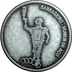 Token - Itaipu Binational Foz do Iguaçu - Steel Man`s Dam