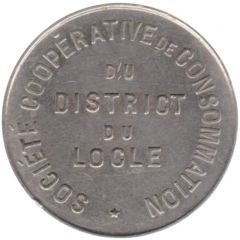 5 Centimes - Consumer cooperative society Le Locle