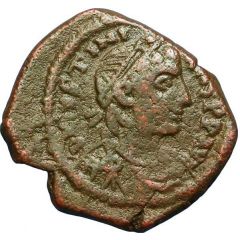 16 Nummi - Justinian I Thessalonica, Type ✶ ☩ ✶