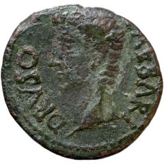 Æ24 - Tiberius PER P DOLABELLAE PROCOS C P G CAS