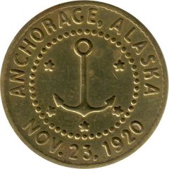 Parking Token Anchorage, Alaska