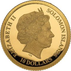 10 Dollars - Elizabeth II Dolphin