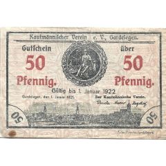 50 Pfennig Kaufmännischer Verein