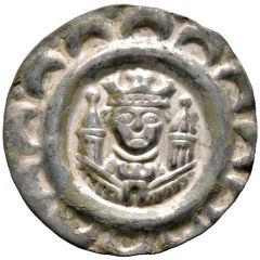 Denier Bracteate - Frederick II Donauworth mint