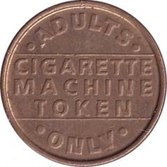 Vending Machine Token - Cigarette Machine Token