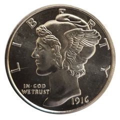 1 Ounce Silver - Mercury OPM