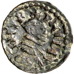Denier - Philip III Granollers,head right