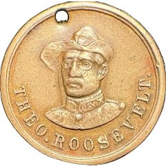 Campaign Token - Theodore Roosevelt