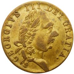Spade Guinea Gaming Token - George III John Goode and Sons, Birmingham